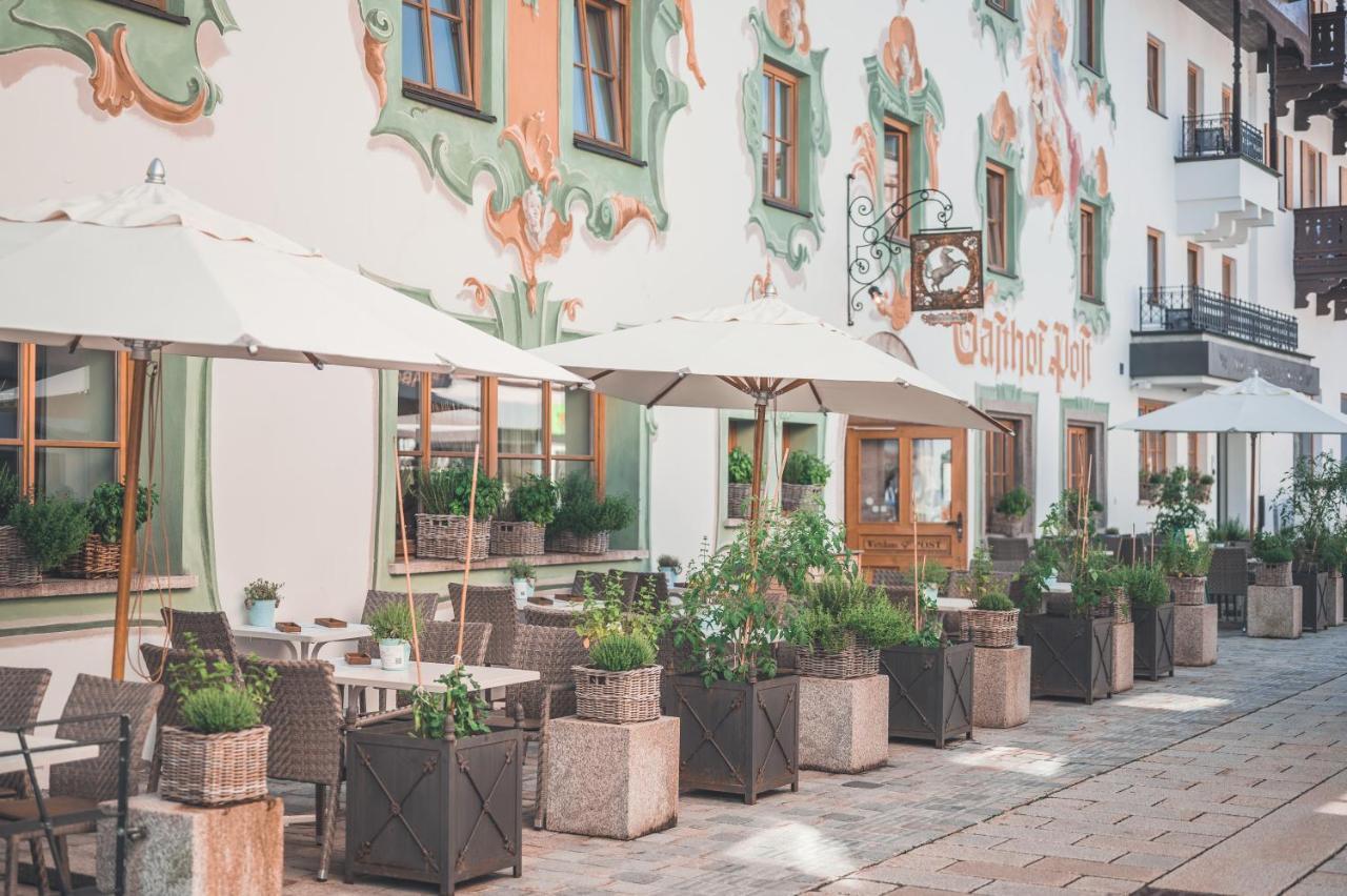 Hotel Wirtshaus Post Sankt Johann in Tirol Exterior foto